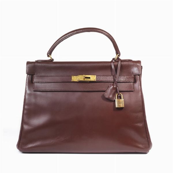 HERMES BORSA A MANO KELLY RETOURNE 32  - Asta Vintage: borse e accessori di Hermes, Louis Vuitton e altre grandi maison - Associazione Nazionale - Case d'Asta italiane