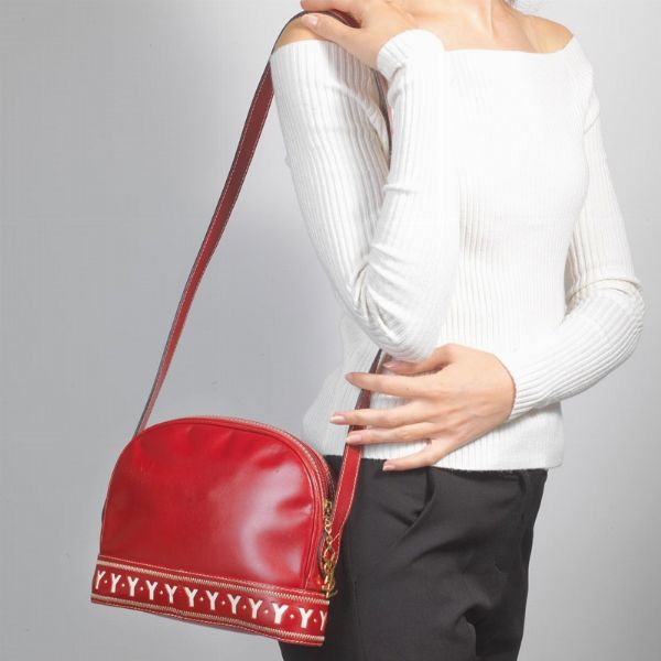 YVES SAINT LAURENT TRACOLLA  - Asta Vintage: borse e accessori di Hermes, Louis Vuitton e altre grandi maison - Associazione Nazionale - Case d'Asta italiane