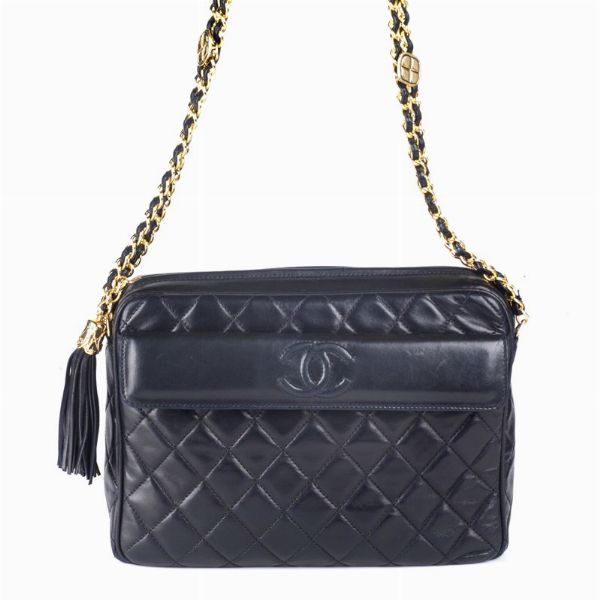 CHANEL TRACOLLA  - Asta Vintage: borse e accessori di Hermes, Louis Vuitton e altre grandi maison - Associazione Nazionale - Case d'Asta italiane