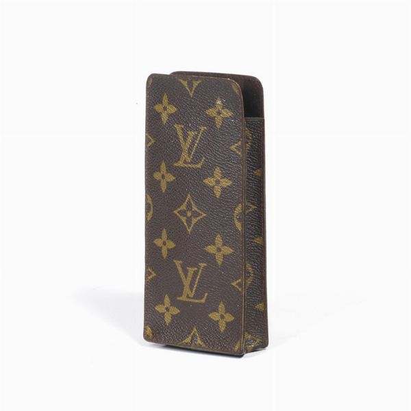 LOUIS VUITTON PORTAOCCHIALI  - Asta Vintage: borse e accessori di Hermes, Louis Vuitton e altre grandi maison - Associazione Nazionale - Case d'Asta italiane