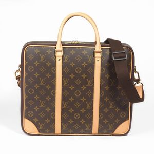 LOUIS VUITTON BORSA DA LAVORO  - Asta Vintage: borse e accessori di Hermes, Louis Vuitton e altre grandi maison - Associazione Nazionale - Case d'Asta italiane