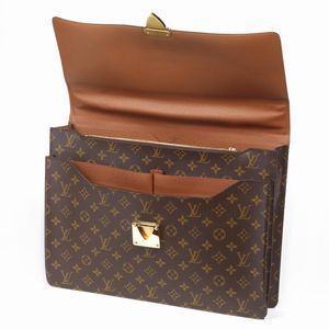 LOUIS VUITTON BORSA DA LAVORO  - Asta Vintage: borse e accessori di Hermes, Louis Vuitton e altre grandi maison - Associazione Nazionale - Case d'Asta italiane