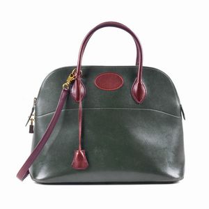 HERMES BORSA BOLIDE  - Asta Vintage: borse e accessori di Hermes, Louis Vuitton e altre grandi maison - Associazione Nazionale - Case d'Asta italiane