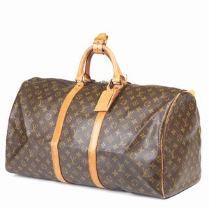 LOUIS VUITTON BORSONE KEEPALL 55  - Asta Vintage: borse e accessori di Hermes, Louis Vuitton e altre grandi maison - Associazione Nazionale - Case d'Asta italiane