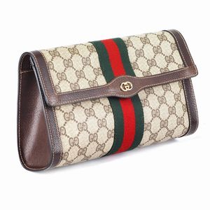 GUCCI PORTA COSMETICI  - Asta Vintage: borse e accessori di Hermes, Louis Vuitton e altre grandi maison - Associazione Nazionale - Case d'Asta italiane