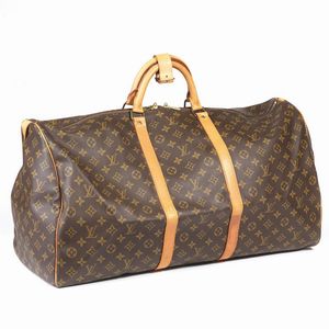 LOUIS VUITTON BORSONE KEEPALL 60  - Asta Vintage: borse e accessori di Hermes, Louis Vuitton e altre grandi maison - Associazione Nazionale - Case d'Asta italiane