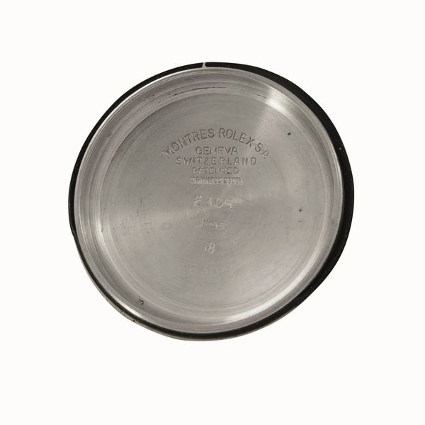 ROLEX - Datejust Scritta Rossa ref 6304 in acciaio, quadrante Argent� fan� con indici a daga, fondello a vite  - Asta Orologi da Polso e da Tasca - Associazione Nazionale - Case d'Asta italiane