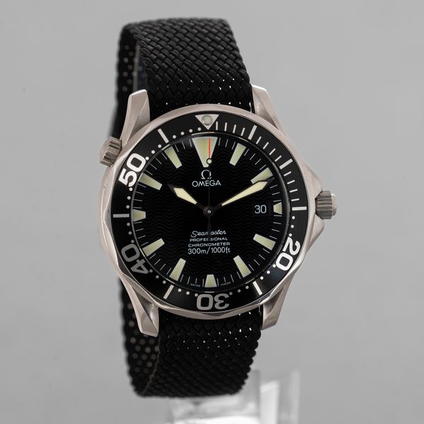 OMEGA - Seamaster 300 in acciaio, automatico, quadrante nero con sfere e indici luminosi, ghiera girevole e fondello a vite  - Asta Orologi da Polso e da Tasca - Associazione Nazionale - Case d'Asta italiane