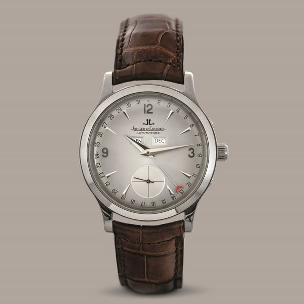 JAEGER LECOULTRE - Master Control 140.3.87 in oro bianco 18k calendario completo con secondi in basso accompagnato da scatola e garanzia  - Asta Orologi da Polso e da Tasca - Associazione Nazionale - Case d'Asta italiane
