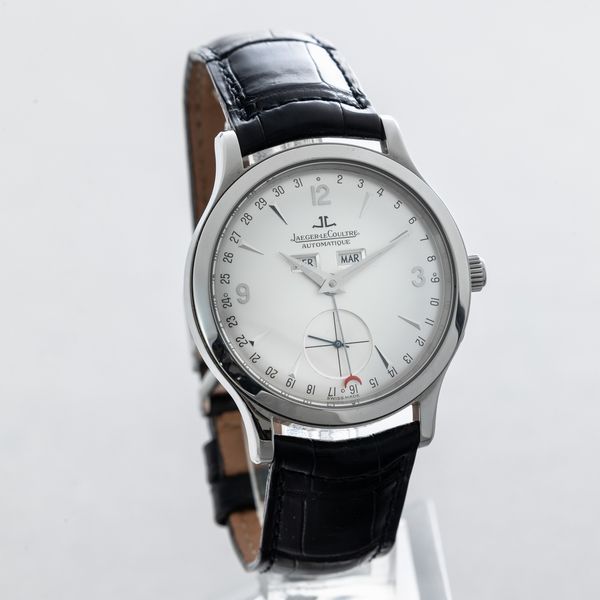 JAEGER-LECOULTRE - Master Control ref 140.8.87 in acciaio, quadrante Argent�, calendario completo con movimento automatico  - Asta Orologi da Polso e da Tasca - Associazione Nazionale - Case d'Asta italiane