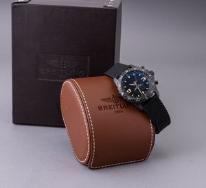BREITLING - Chronospace Military in acciaio con trattamento PVD semi digitale con quadrante nero e a led, nuovo mai indossato  - Asta Orologi da Polso e da Tasca - Associazione Nazionale - Case d'Asta italiane