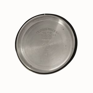 ROLEX - Datejust Scritta Rossa ref 6304 in acciaio, quadrante Argent� fan� con indici a daga, fondello a vite  - Asta Orologi da Polso e da Tasca - Associazione Nazionale - Case d'Asta italiane