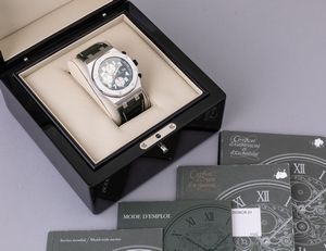AUDEMARS PIGUET - Offshore Montenapoleone edizione limitata 100 esemplari, ref 26075ST in acciaio, quadrante verde Gran Tapisserie numeri Arabi, tre contatori verticali e datario  - Asta Orologi da Polso e da Tasca - Associazione Nazionale - Case d'Asta italiane