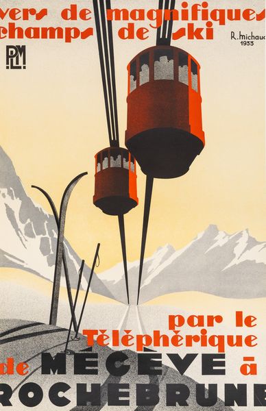 R. Michaud : PLM - Tlphrique Megve  - Asta POP Culture e Manifesti d'Epoca - Associazione Nazionale - Case d'Asta italiane