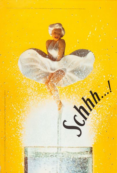 Anonimo : Schweppes Marilyn Monroe  - Asta POP Culture e Manifesti d'Epoca - Associazione Nazionale - Case d'Asta italiane