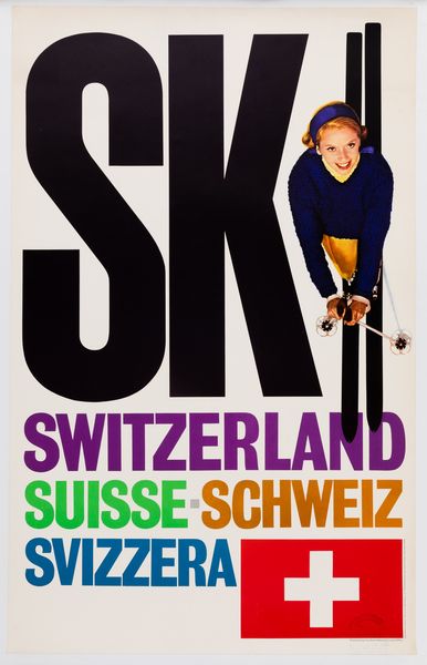 Carl Fischer : SKI in Switzerland  - Asta POP Culture e Manifesti d'Epoca - Associazione Nazionale - Case d'Asta italiane
