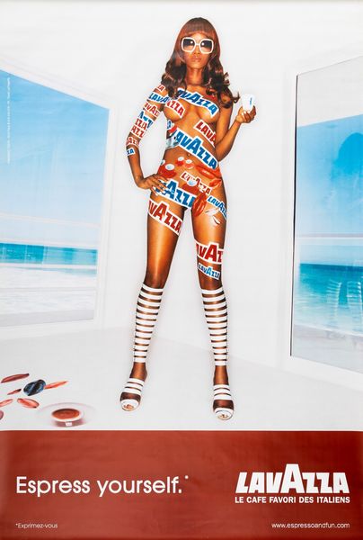 Armando Testa : Lavazza Espress Yourself  - Asta POP Culture e Manifesti d'Epoca - Associazione Nazionale - Case d'Asta italiane
