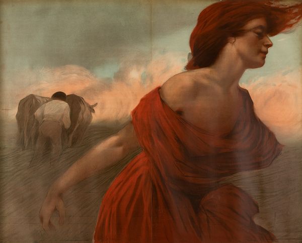 Leopoldo Metlicovitz, Attribuito a : Prova di Stampa litografica non datata, 1915 ca.  - Asta POP Culture e Manifesti d'Epoca - Associazione Nazionale - Case d'Asta italiane