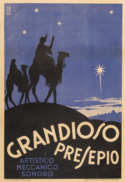 Gi.B : Grandioso Presepio  - Asta POP Culture e Manifesti d'Epoca - Associazione Nazionale - Case d'Asta italiane