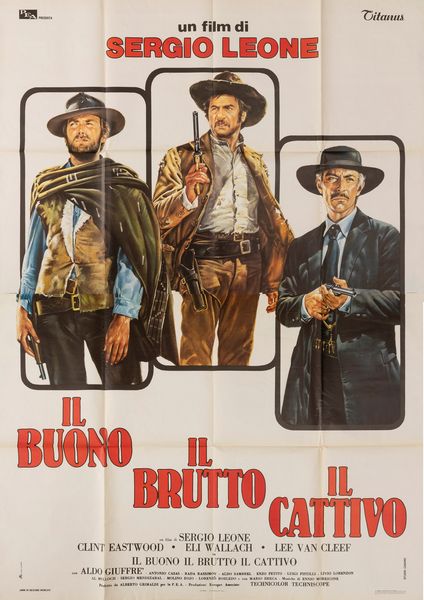 Anonimo : il Buono , il Brutto ed il Cattivo  - Asta POP Culture e Manifesti d'Epoca - Associazione Nazionale - Case d'Asta italiane