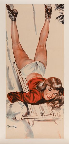 Pierre-Laurent Brenot : Downhill Follie  - Asta POP Culture e Manifesti d'Epoca - Associazione Nazionale - Case d'Asta italiane