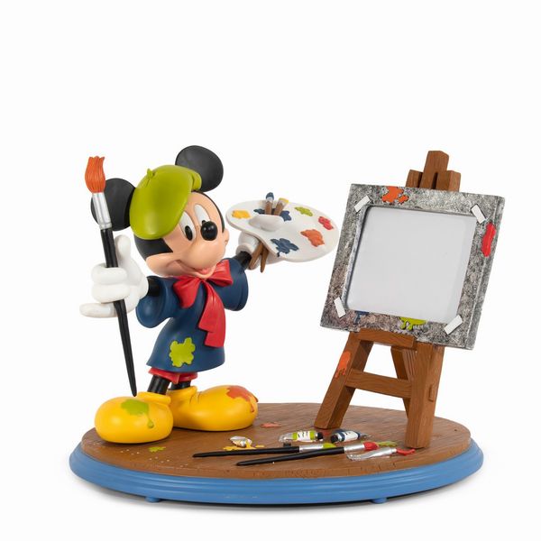 Disney: Statua Topolino pittore  - Asta POP Culture e Manifesti d'Epoca - Associazione Nazionale - Case d'Asta italiane