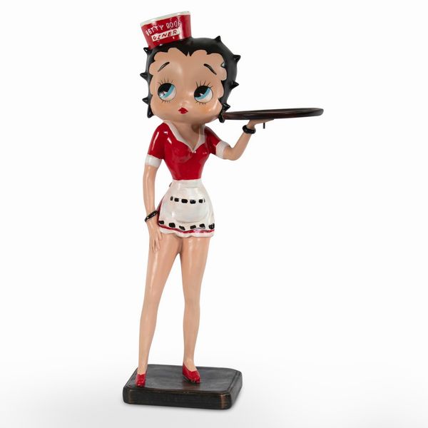 Statua Betty Boop cameriera  - Asta POP Culture e Manifesti d'Epoca - Associazione Nazionale - Case d'Asta italiane