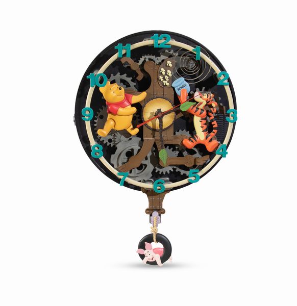 Disney: Orologio a pendolo Winnie de Pooh  - Asta POP Culture e Manifesti d'Epoca - Associazione Nazionale - Case d'Asta italiane