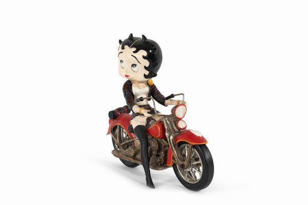 Statua Betty Boop motociclista  - Asta POP Culture e Manifesti d'Epoca - Associazione Nazionale - Case d'Asta italiane