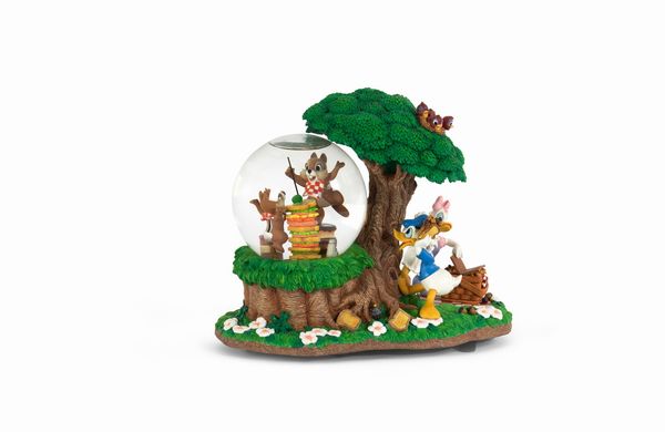 Carillon Paperino, Paperina e Cip e Ciop  - Asta POP Culture e Manifesti d'Epoca - Associazione Nazionale - Case d'Asta italiane