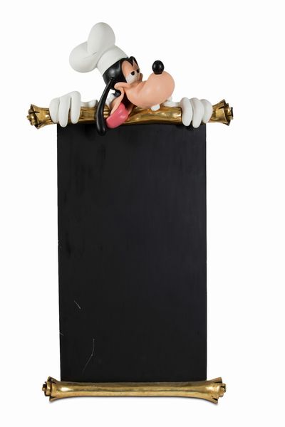 Disney: Statua Pippo con Lavagna per Men  - Asta POP Culture e Manifesti d'Epoca - Associazione Nazionale - Case d'Asta italiane