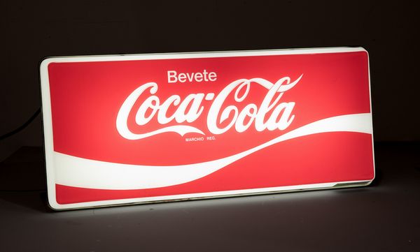 Insegna luminosa Coca-Cola  - Asta POP Culture e Manifesti d'Epoca - Associazione Nazionale - Case d'Asta italiane