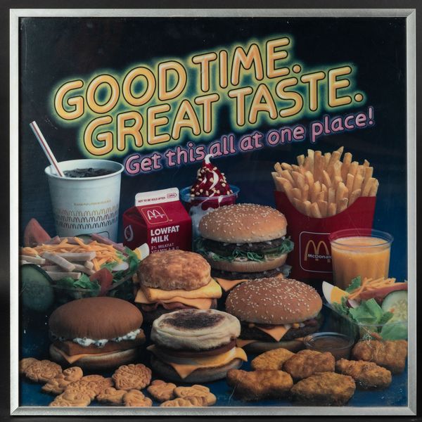 Pannello Mc Donald's  - Asta POP Culture e Manifesti d'Epoca - Associazione Nazionale - Case d'Asta italiane