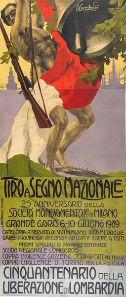Ambrogio Lombardi : Tiro a Segno Nazionale  - Asta POP Culture e Manifesti d'Epoca - Associazione Nazionale - Case d'Asta italiane