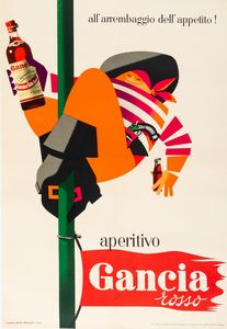 Anonimo - Aperitivo Gancia Rosso