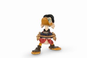 Disney: Statua  Paperone con Moneta Numero Uno  - Asta POP Culture e Manifesti d'Epoca - Associazione Nazionale - Case d'Asta italiane