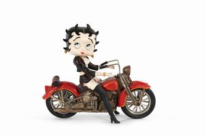 Statua Betty Boop motociclista  - Asta POP Culture e Manifesti d'Epoca - Associazione Nazionale - Case d'Asta italiane
