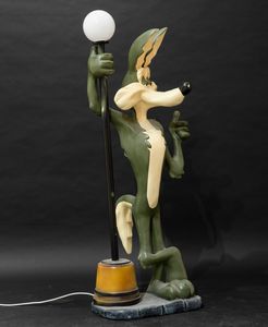 Warner Bros : Lampada Willy il Coyote  - Asta POP Culture e Manifesti d'Epoca - Associazione Nazionale - Case d'Asta italiane