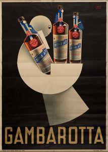 Alfredo Cavadini - Tonico Digestivo Gambarotta - Serravalle Scrivia