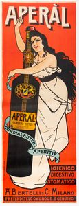 Anonimo - Cordial Bitter - Aperal, Milano.