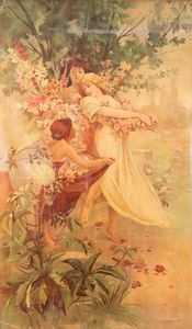 Alphonse Mucha - Les Fleures