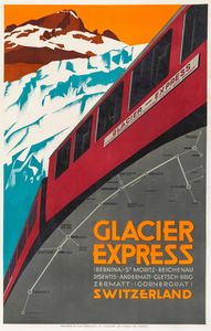 Anonimo - Glacier Express ( Bernina ) - Andermatt, Zermatt, St Moritz