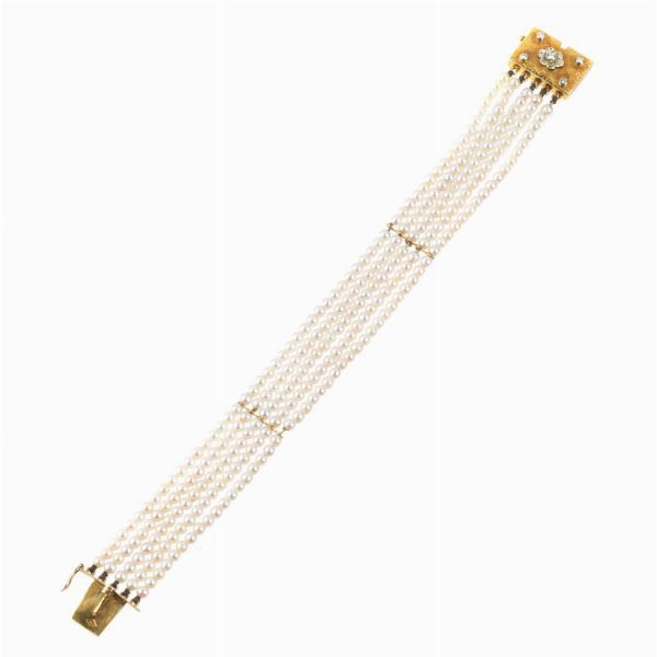 BRACCIALE DI PERLE  - Asta Gioielli - Associazione Nazionale - Case d'Asta italiane