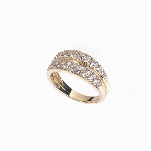 ANELLO A DOPPIA FASCIA  - Asta Gioielli - Associazione Nazionale - Case d'Asta italiane