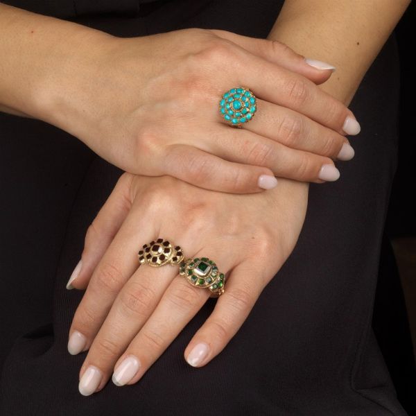 TRE FEDI CHIANINE  - Asta Gioielli - Associazione Nazionale - Case d'Asta italiane