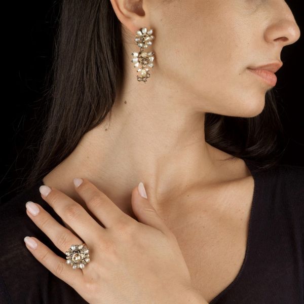 DEMI PARURE CON PERLE  - Asta Gioielli - Associazione Nazionale - Case d'Asta italiane