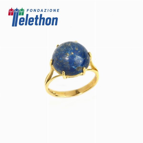 ANELLO CON LAPISLAZZULI  - Asta Gioielli - Associazione Nazionale - Case d'Asta italiane