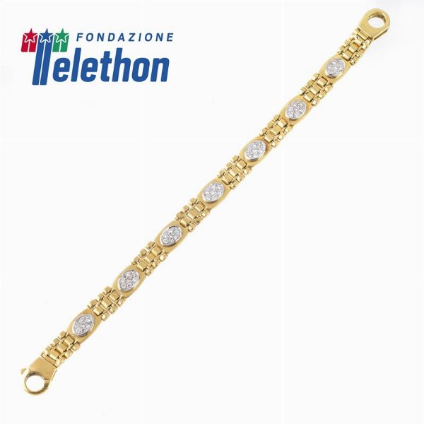 BRACCIALE A CATENA  - Asta Gioielli - Associazione Nazionale - Case d'Asta italiane