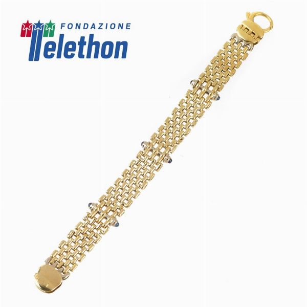 BRACCIALE A MAGLIA TESSITA  - Asta Gioielli - Associazione Nazionale - Case d'Asta italiane