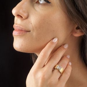 ANELLO CON DIAMANTI  - Asta Gioielli - Associazione Nazionale - Case d'Asta italiane